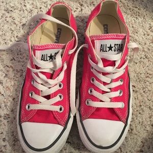 Pink converse